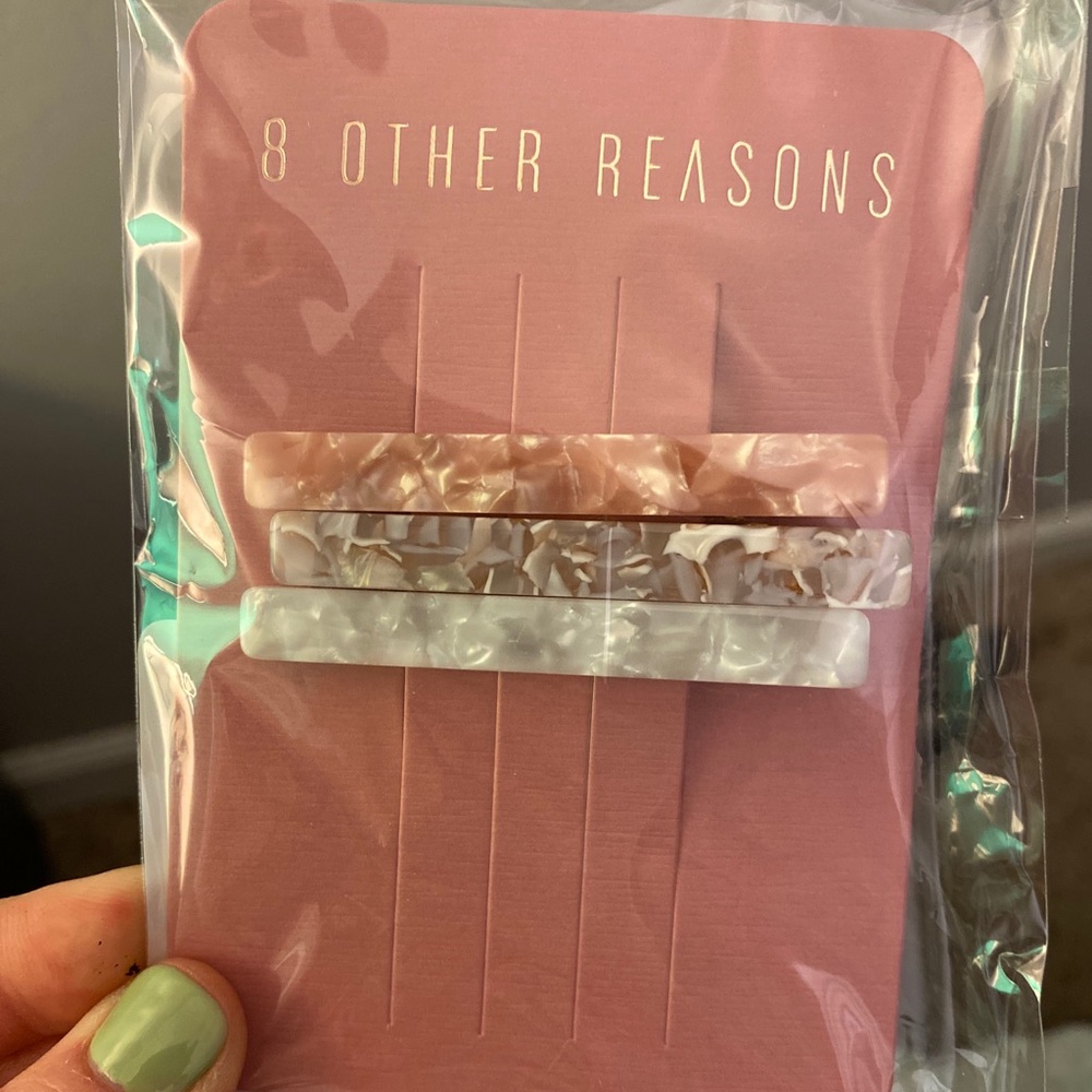 8 OTHER REASONS ~ Runway Clip Trio